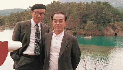 手塚治虫と会津 初代会津漫画研究会会長の白井氏と