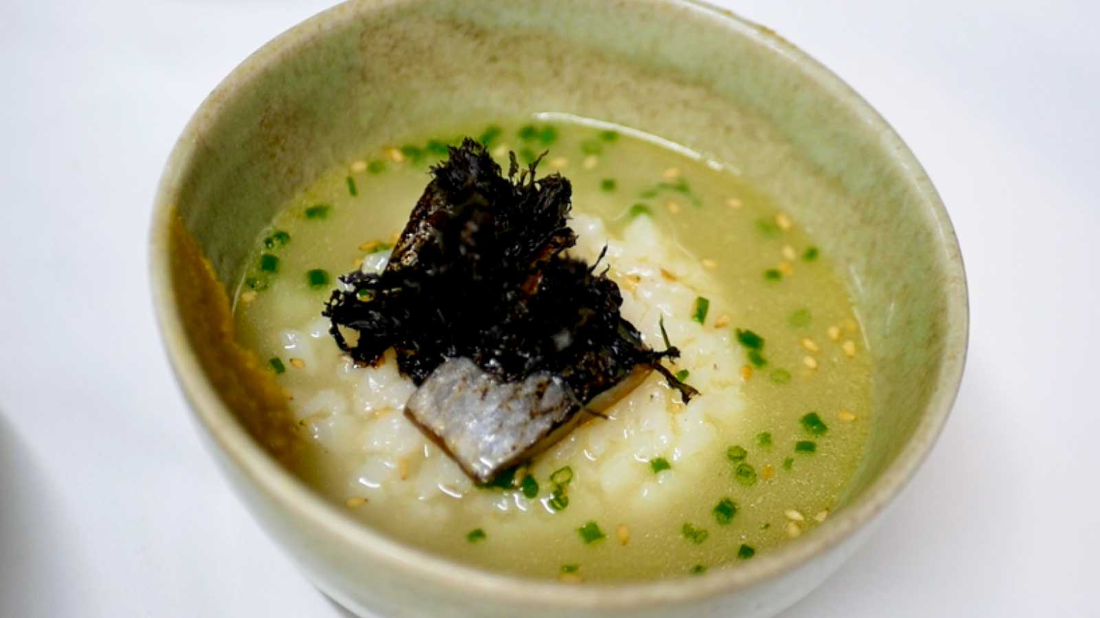 コラーゲンスープ茶漬け