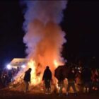 御燈明行事 歳の神